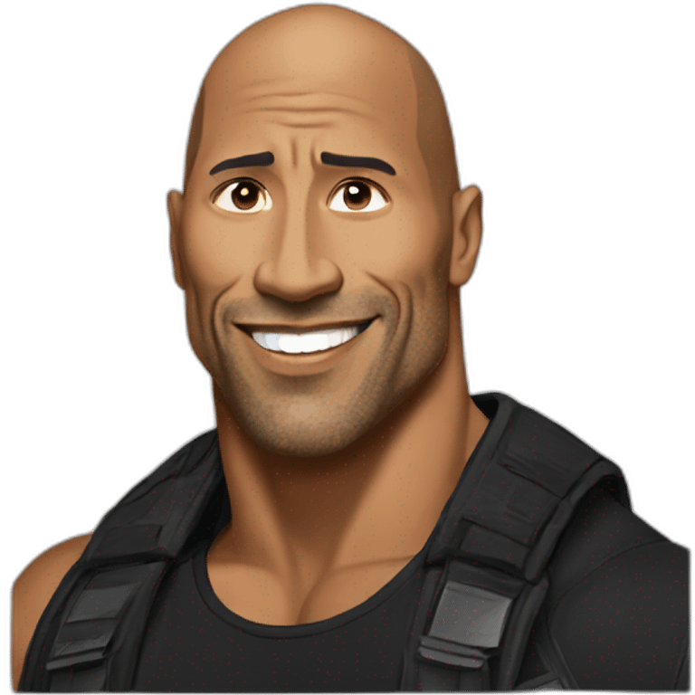 The rock emoji