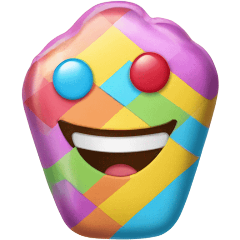 A cute candy emoji