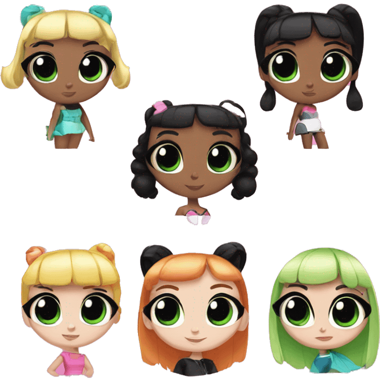 The Powerpuff Girls emoji