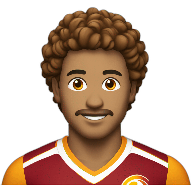 Galatasaray player and logo emoji