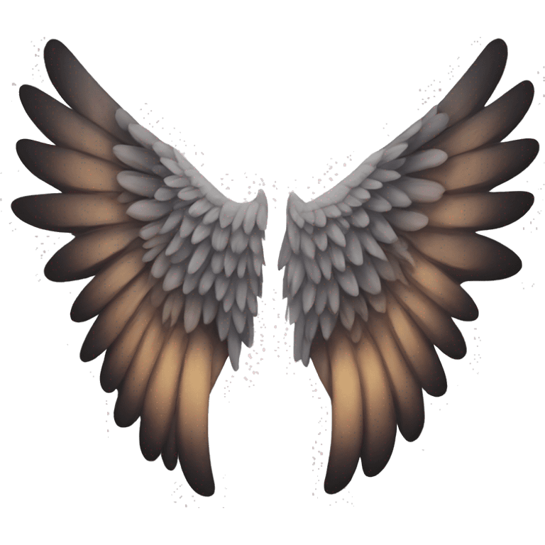 Two wings emoji