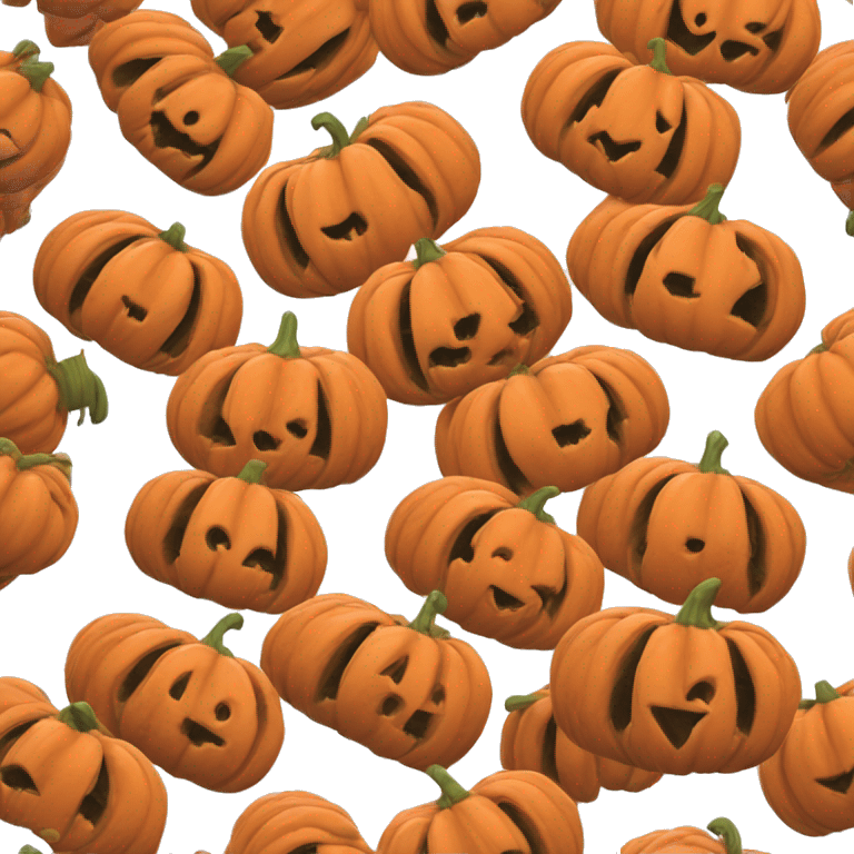 Citrouille endiablée  emoji