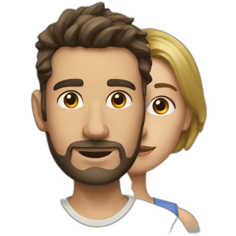 Moi et Clément emoji