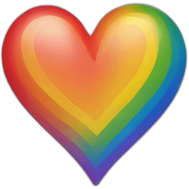 rainbow heart emoji