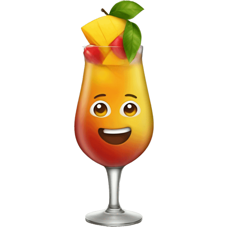 Sangria mango  emoji