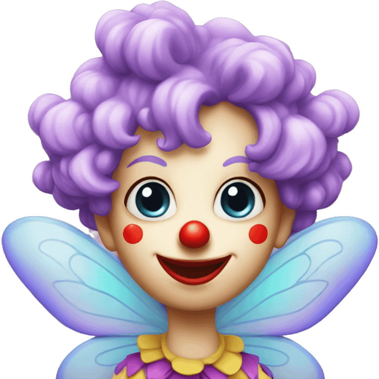 clown fairy emoji