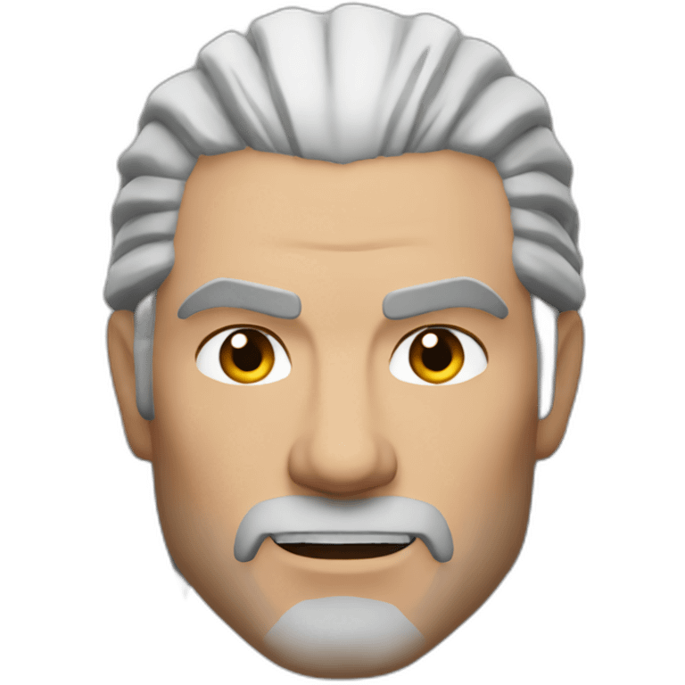 Geralt of Rivia emoji