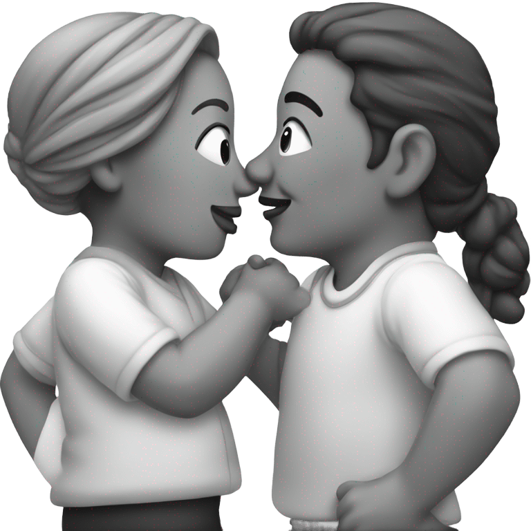 Husband and wife kissing  emoji