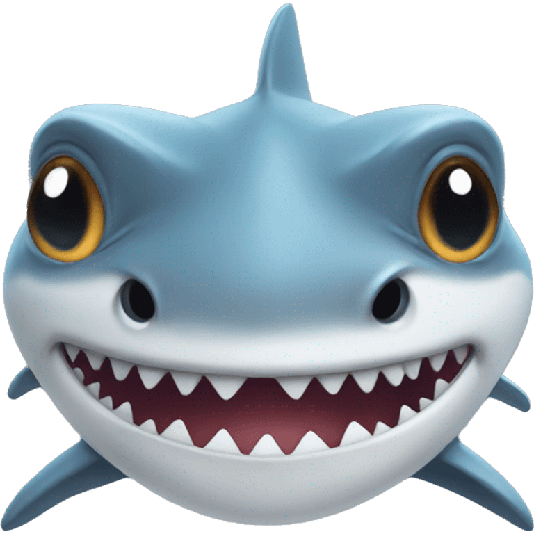 shark with eyelashes  emoji