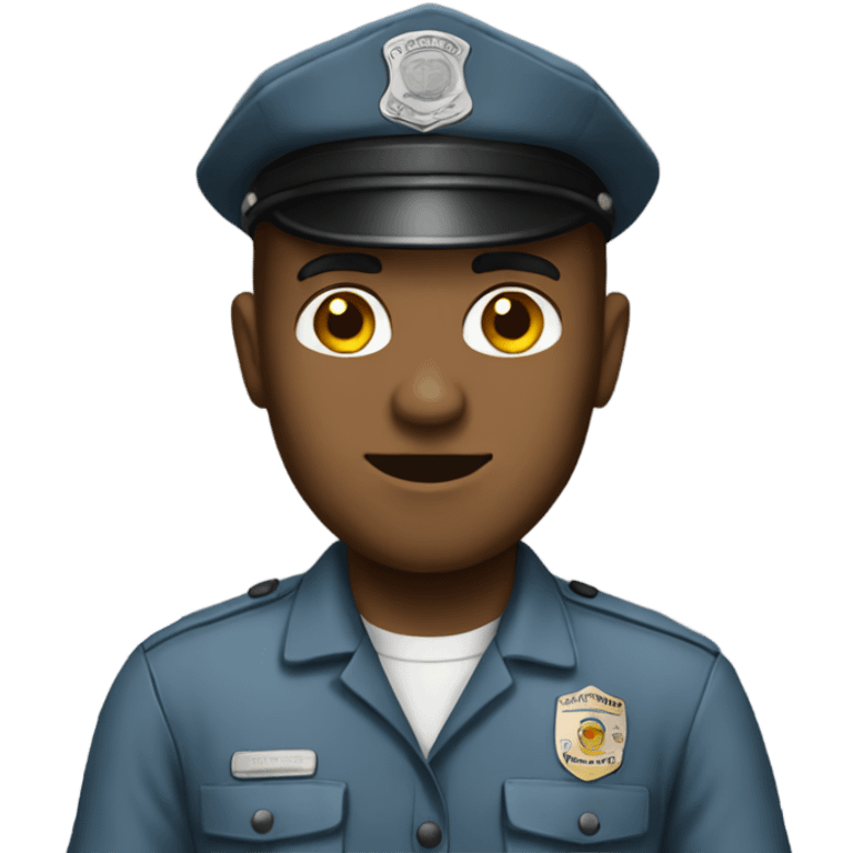 correctional officer emoji