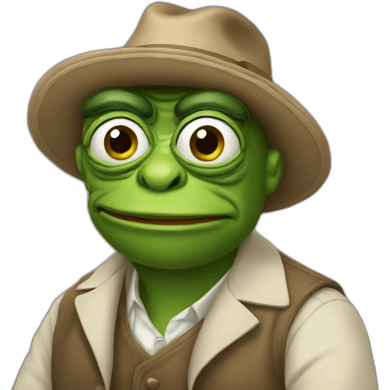 pepe affraid emoji