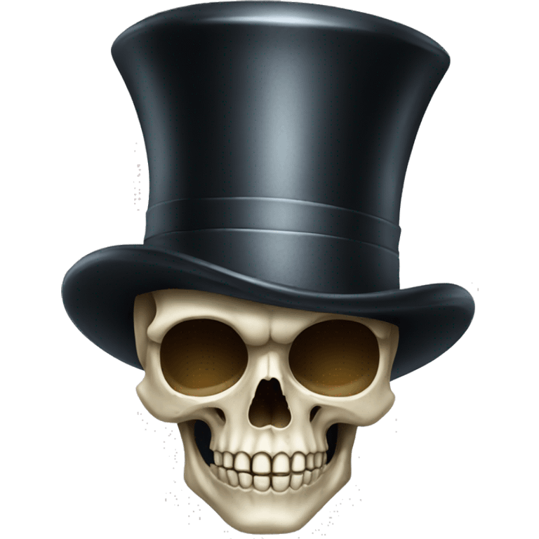 skull with top hat emoji