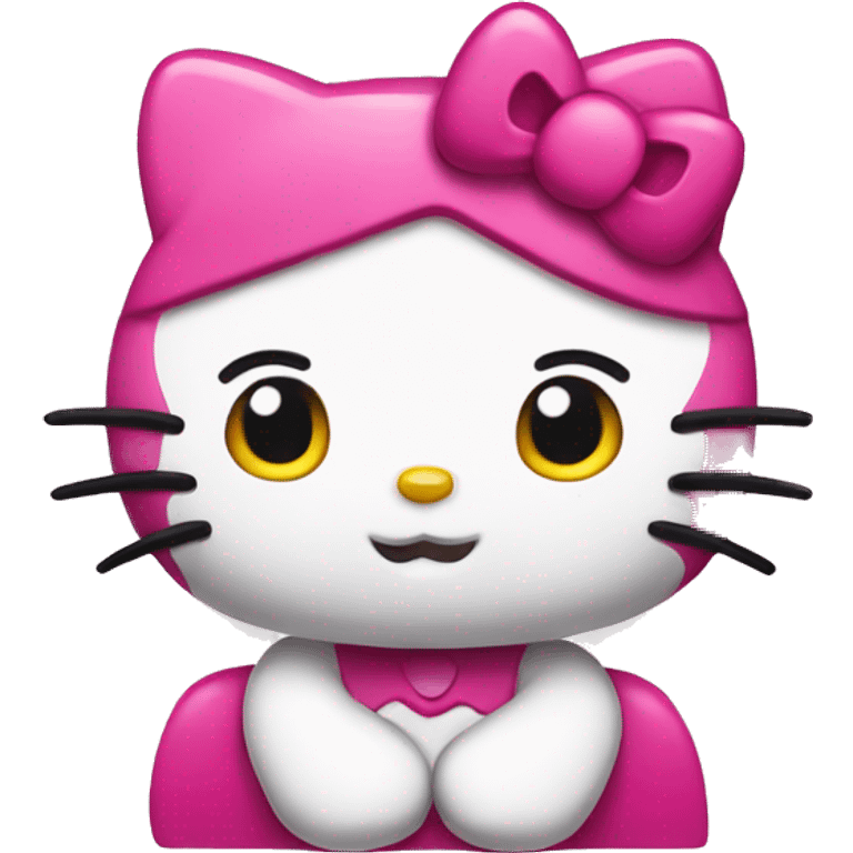 Hello kitty emoji