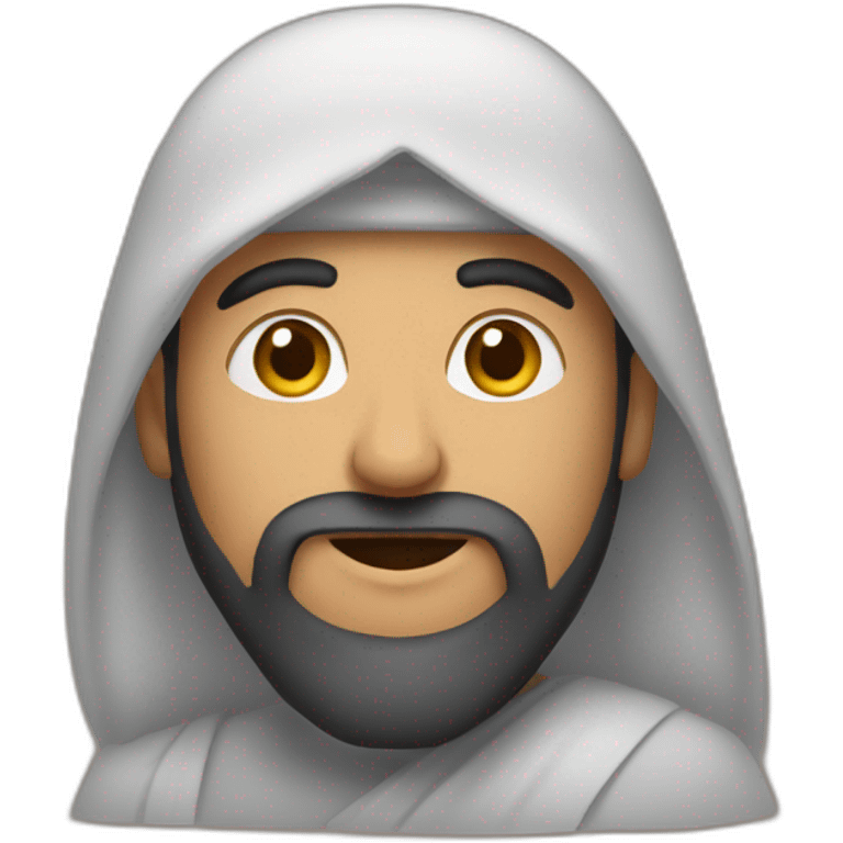 Arabe qui fait un carré avec sa main emoji