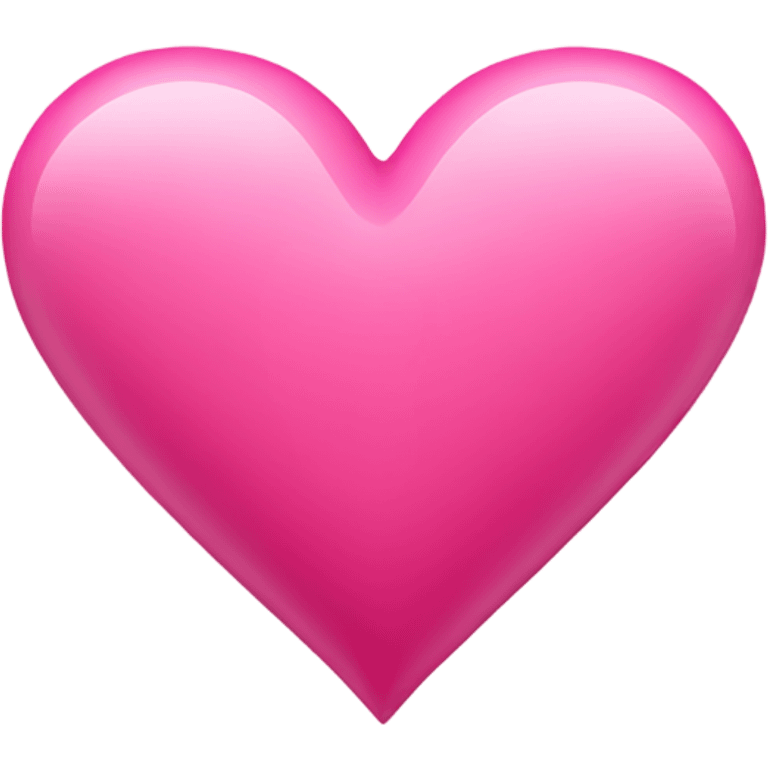 Pink heart emoji