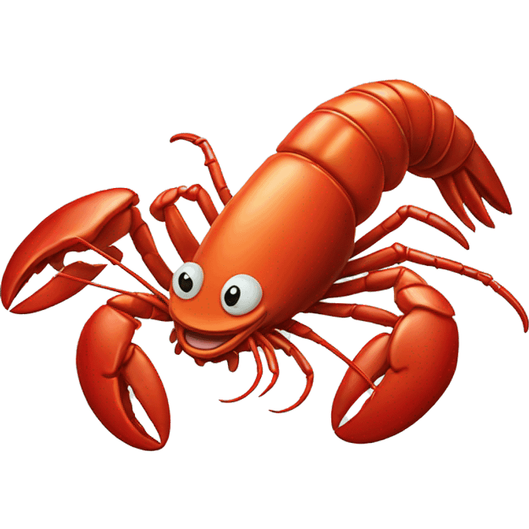 laughing lobster emoji