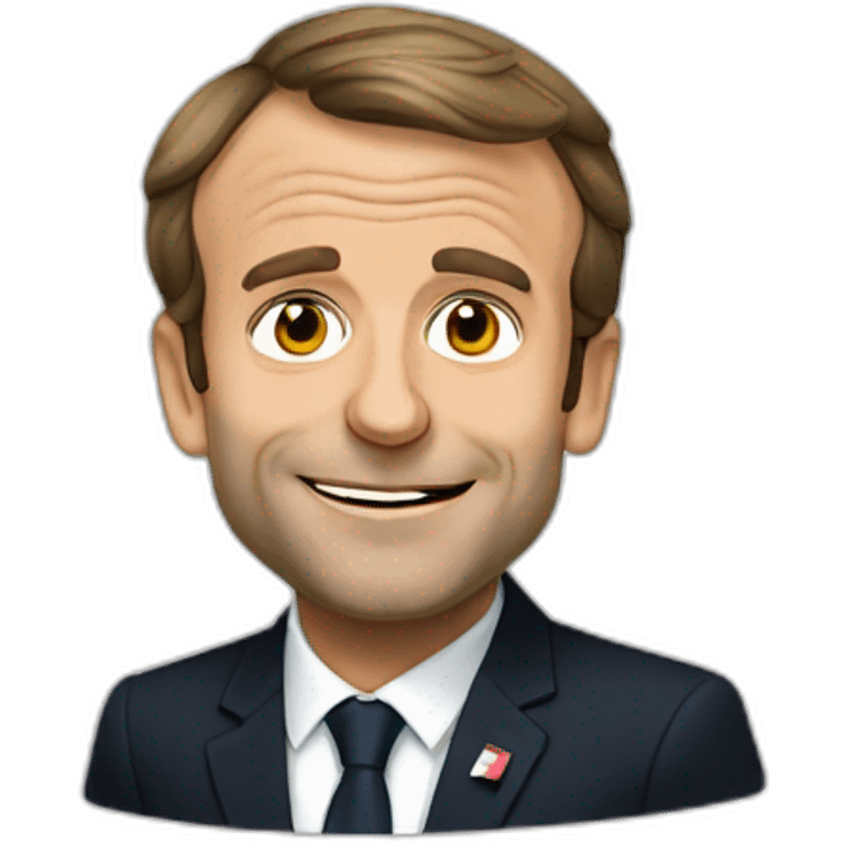 Emmanuel Macron emoji