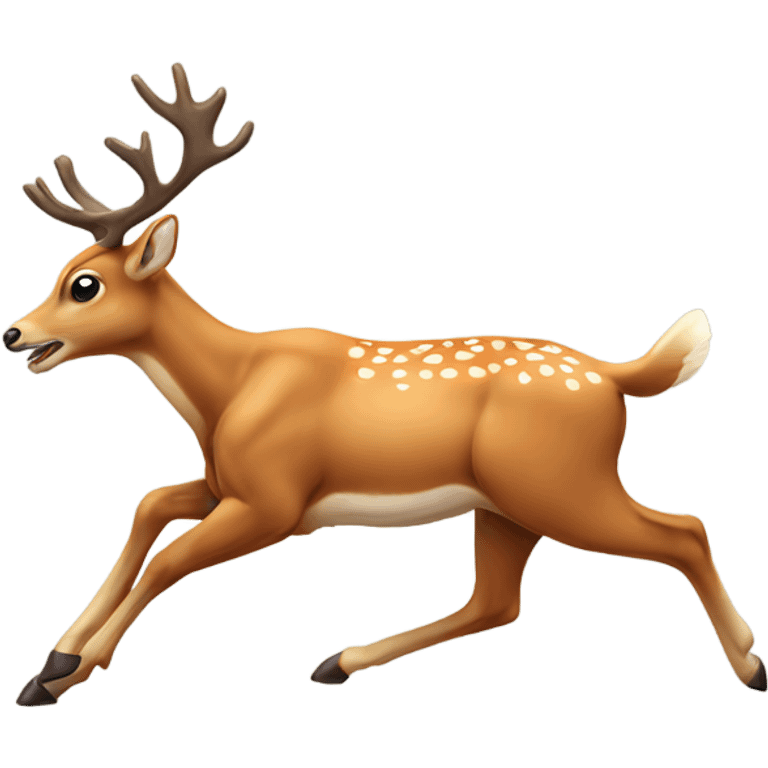 Running Deer emoji