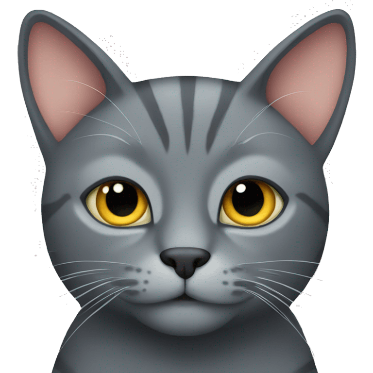 The Grey Cat emoji