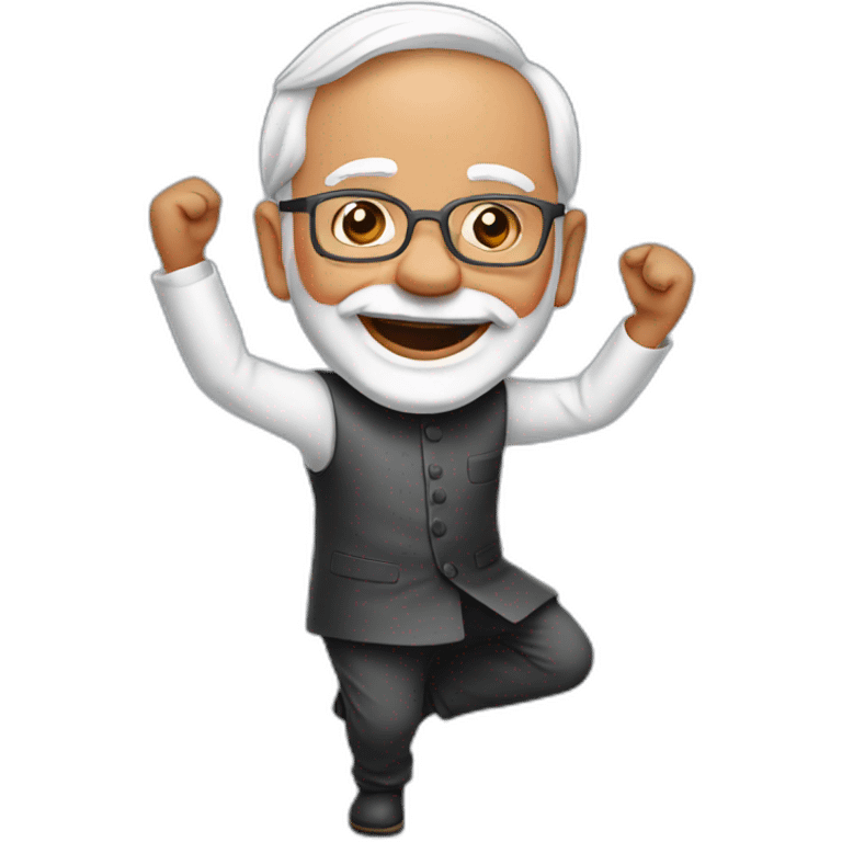 Modi dancing emoji