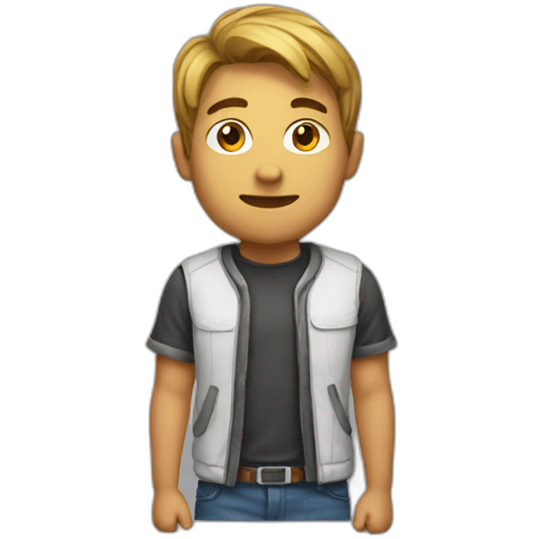 Gaming boy emoji