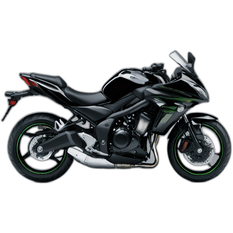 Kawasaki er6f black emoji