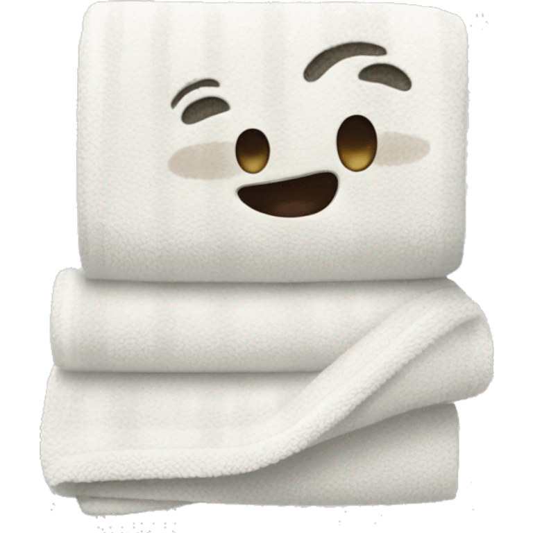 Soft towel emoji