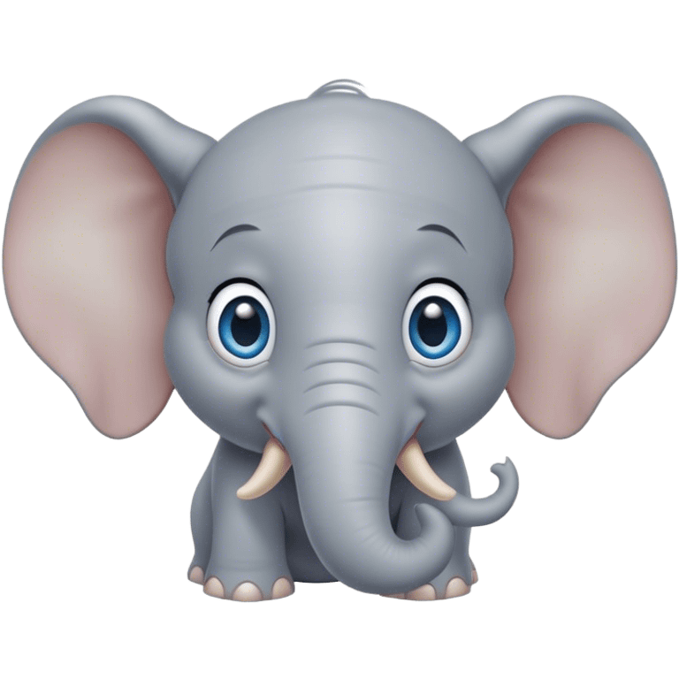 Disney-style dumbo elephant  emoji