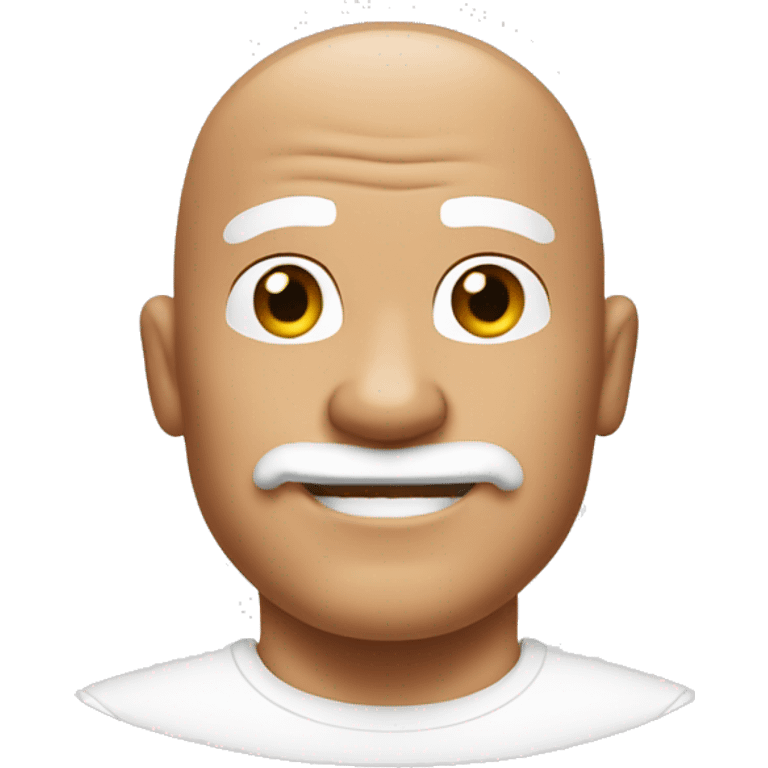 mr clean with white  goatee  emoji