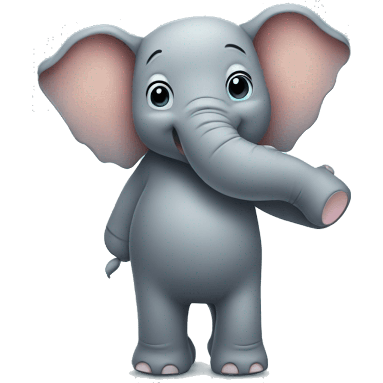 elephant giving a hug  emoji