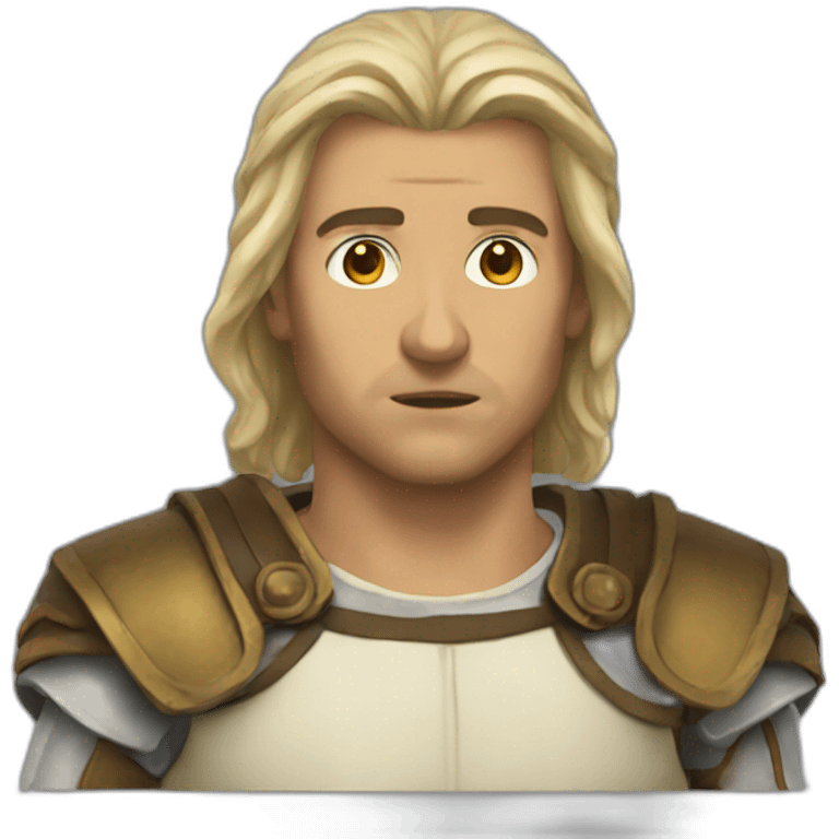 Angre Leonardo divinci emoji