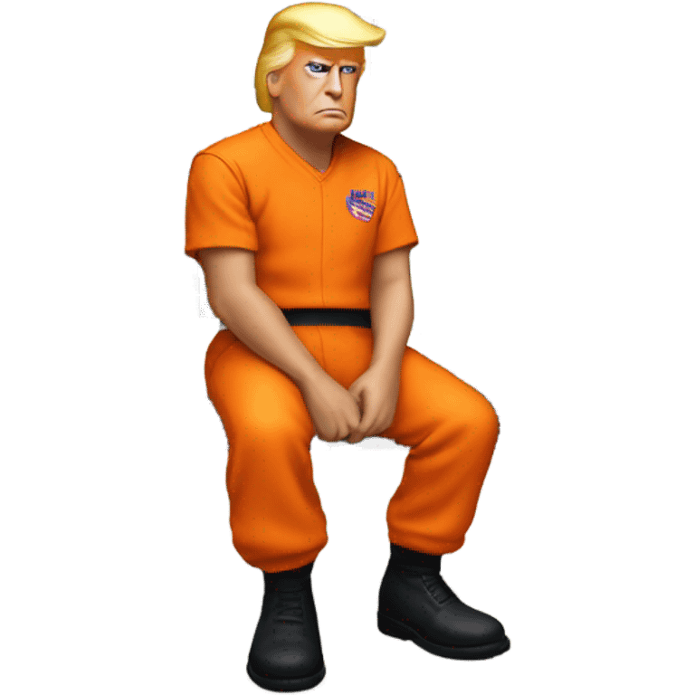 Trump in jail  emoji