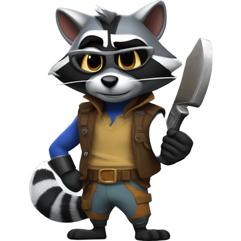 sly Cooper Racoon emoji