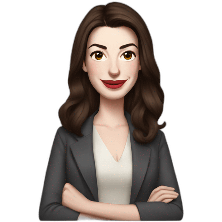 Anne Hathaway emoji