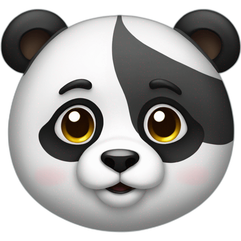 Super cute panda emoji