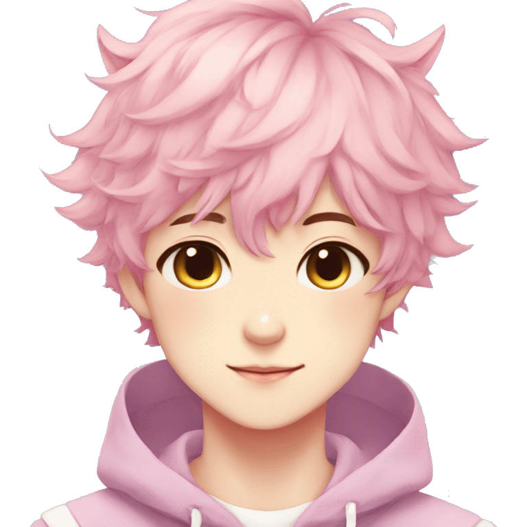 Cute Attractive Gorgeous Kawaii Pastel Anime Catboy emoji