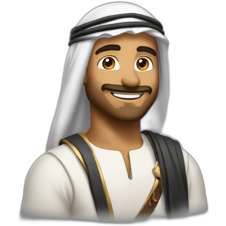 happy-idries-sheik-backsnap emoji