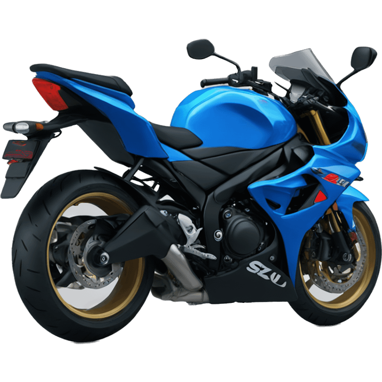 Suzuki GSxs blue emoji