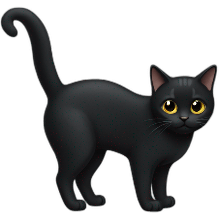 tailless-black-cat-body emoji