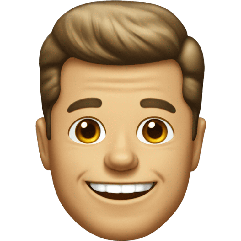 john f kennedy smiling  emoji