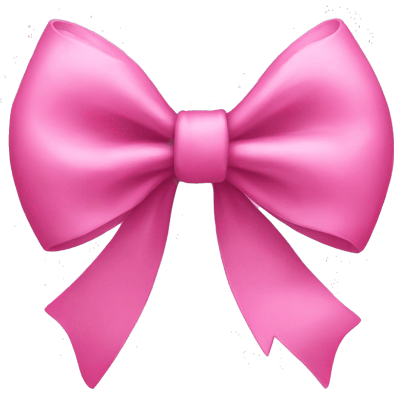 Pink bow emoji