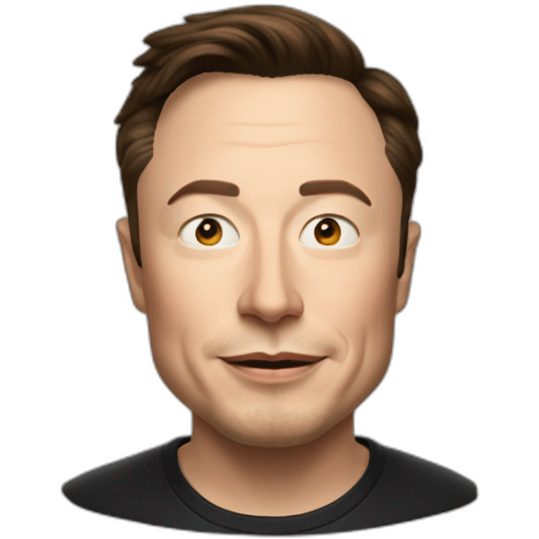 Elon Musk emoji