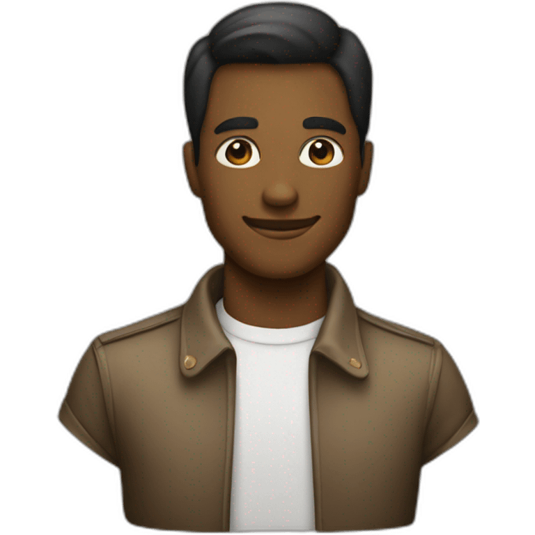 Stylish emoji with fairness emoji