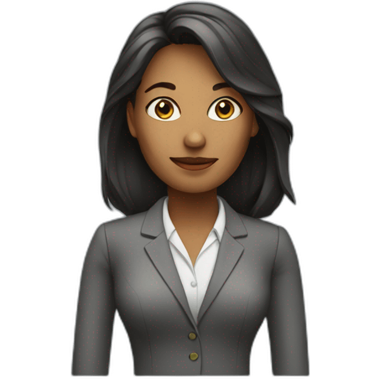 businesswoman emoji