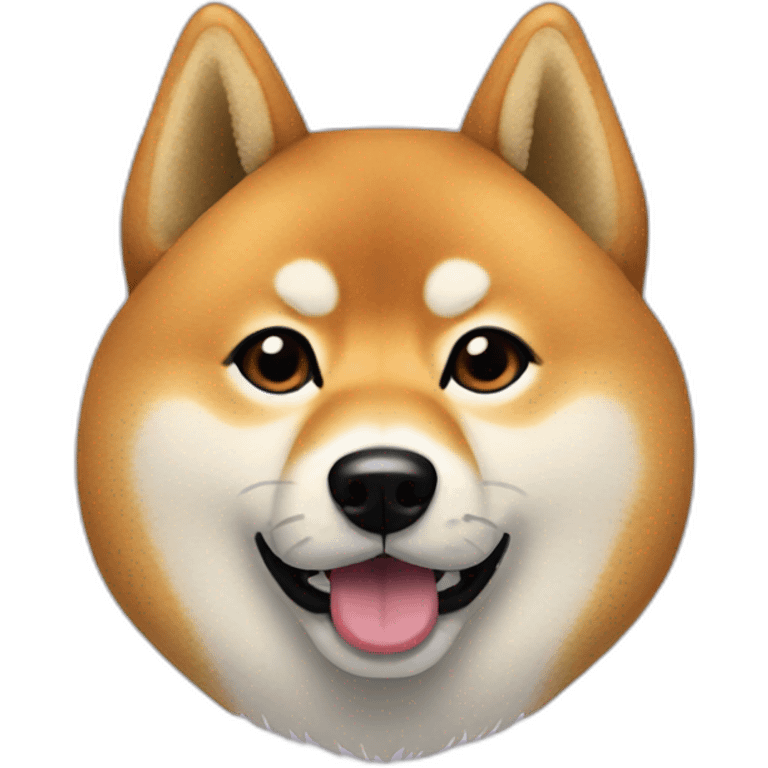 shiba inu men beard emoji