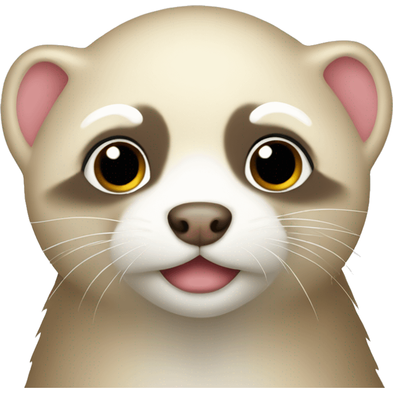 Ios 9.1 emoji style, champagne ferret emoji