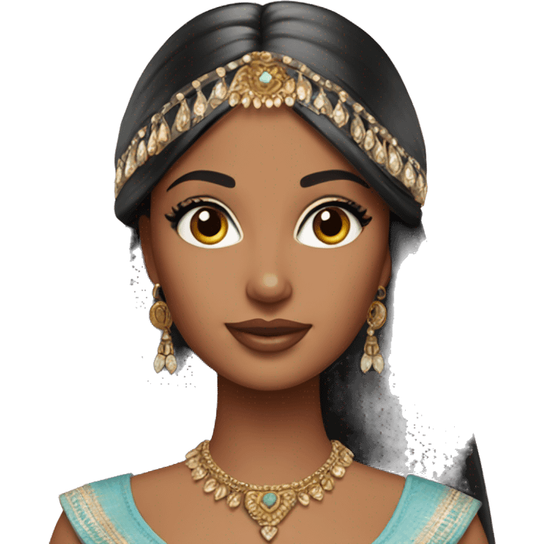 indian barbie emoji