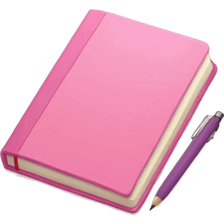 Pink Notebook  emoji