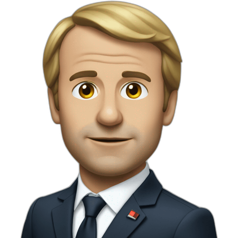 Macron démission emoji