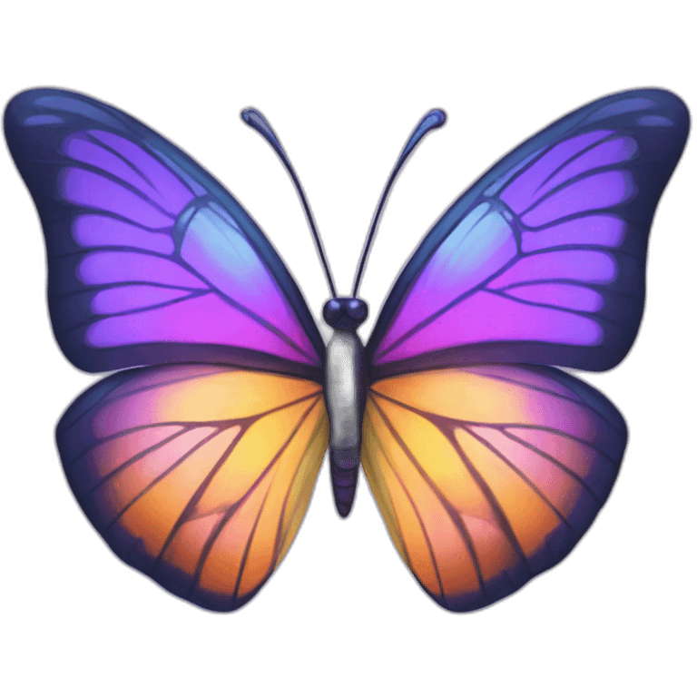 magical butterfly emoji